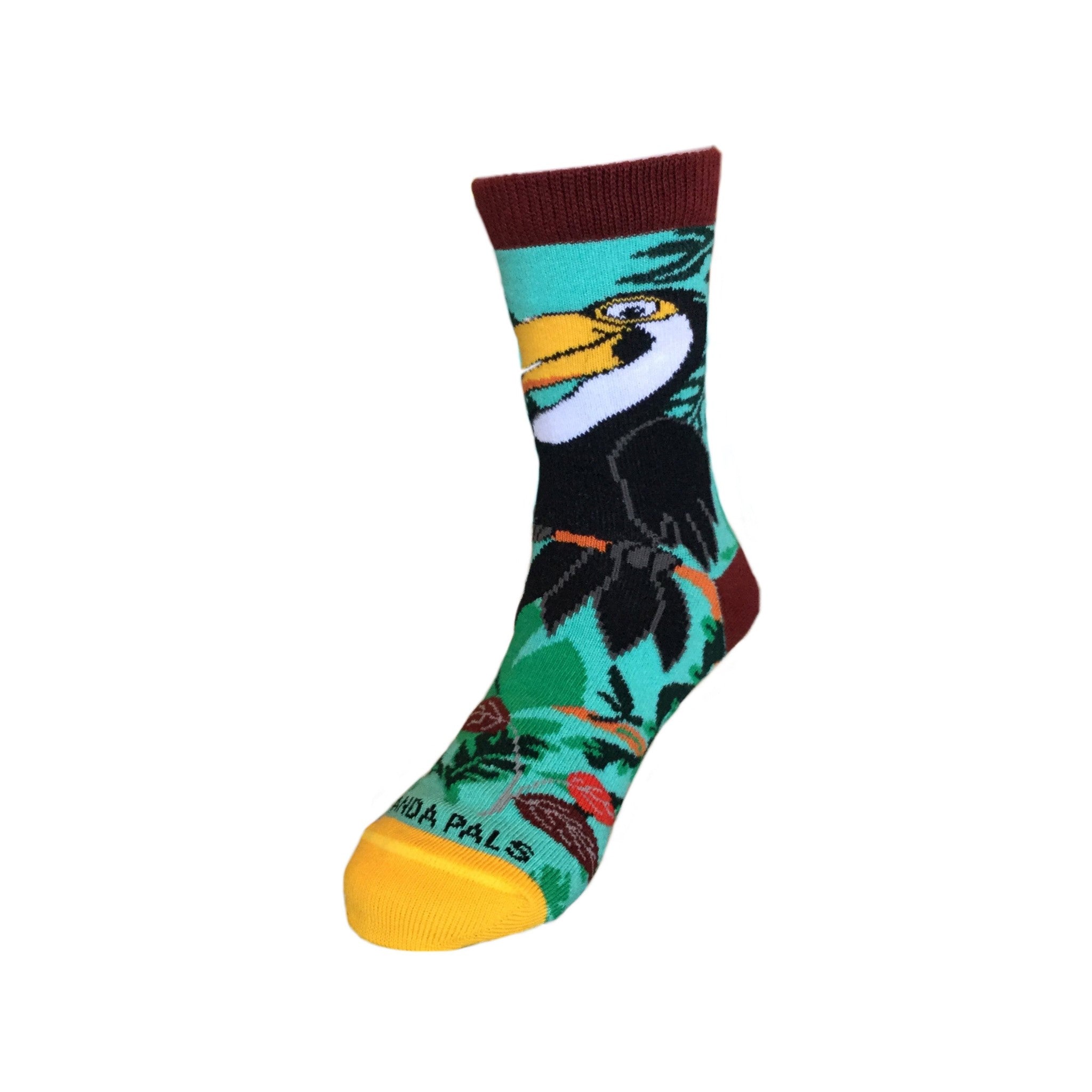 Playful Toucan Socks (Ages 3-7) from the Sock Panda