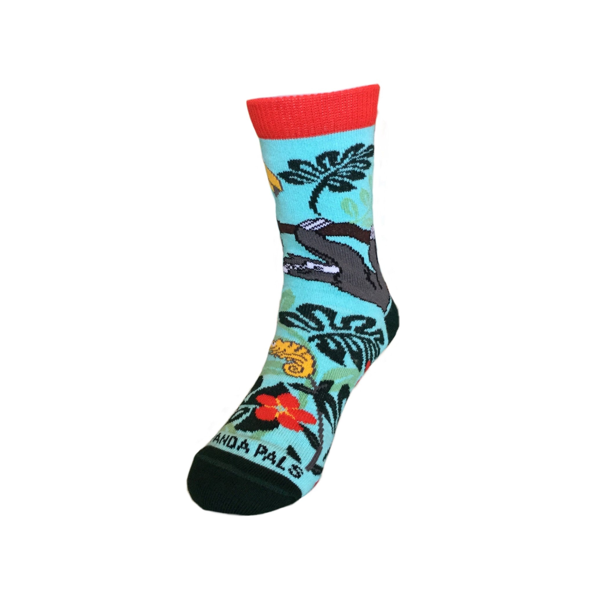Sloth and the Forest Friend Socks (Ages 3-7)