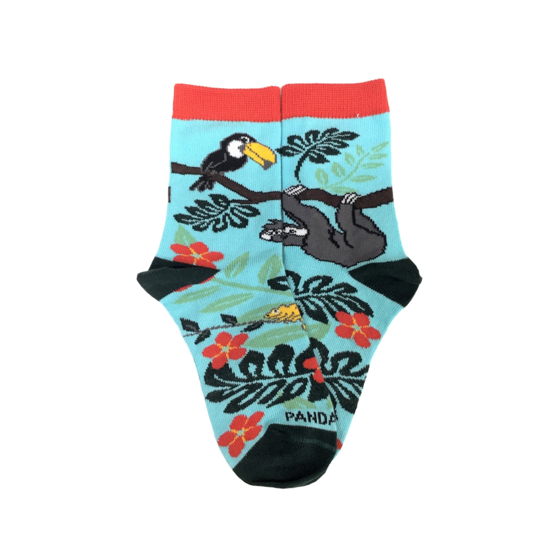 Sloth and the Forest Friend Socks (Ages 3-7)