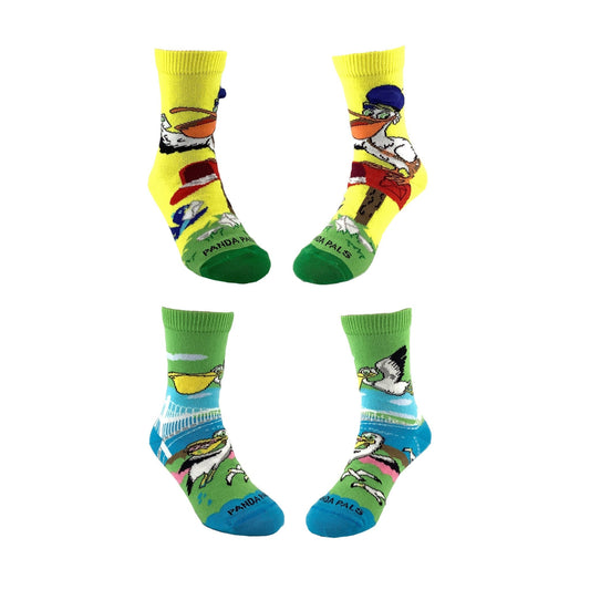 Pelican Socks from the Sock Panda (Set of Two) (Ages 3 - 7)