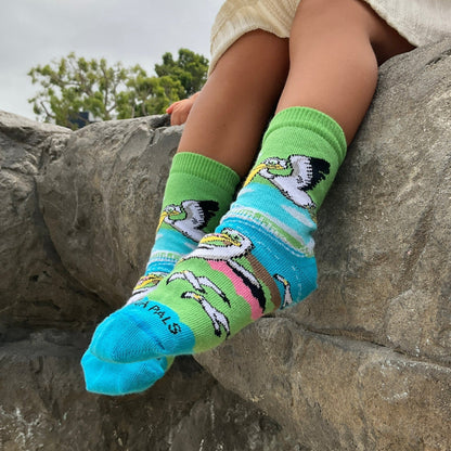 Pelican Socks from the Sock Panda (Set of Two) (Ages 3 - 7)