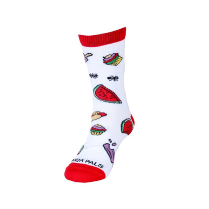 Picnic Food Socks (Age 3-7) from the Sock Panda