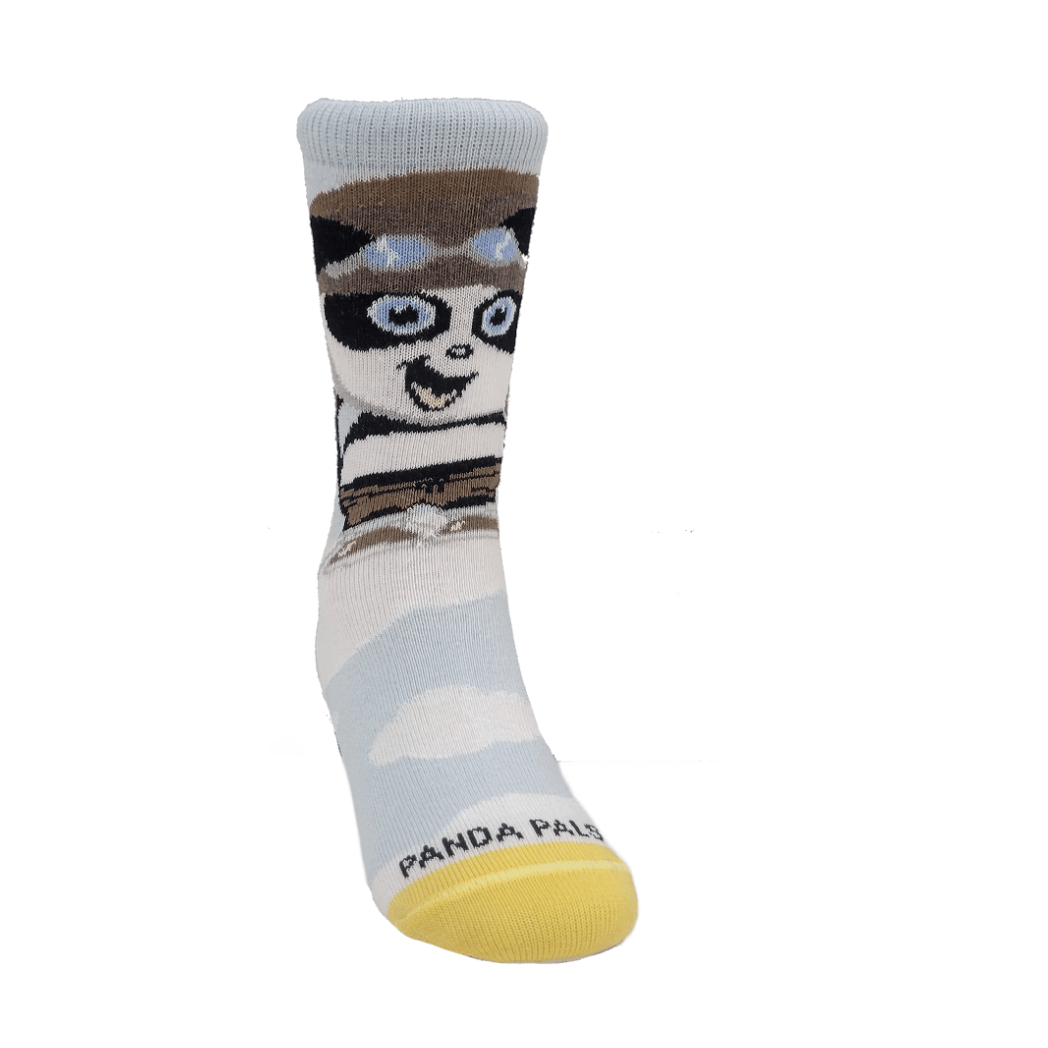 Pilot Panda Socks from the Sock Panda (Ages 3 - 5)