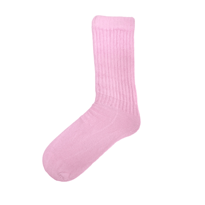 Pink Slouch Socks - Lightweight