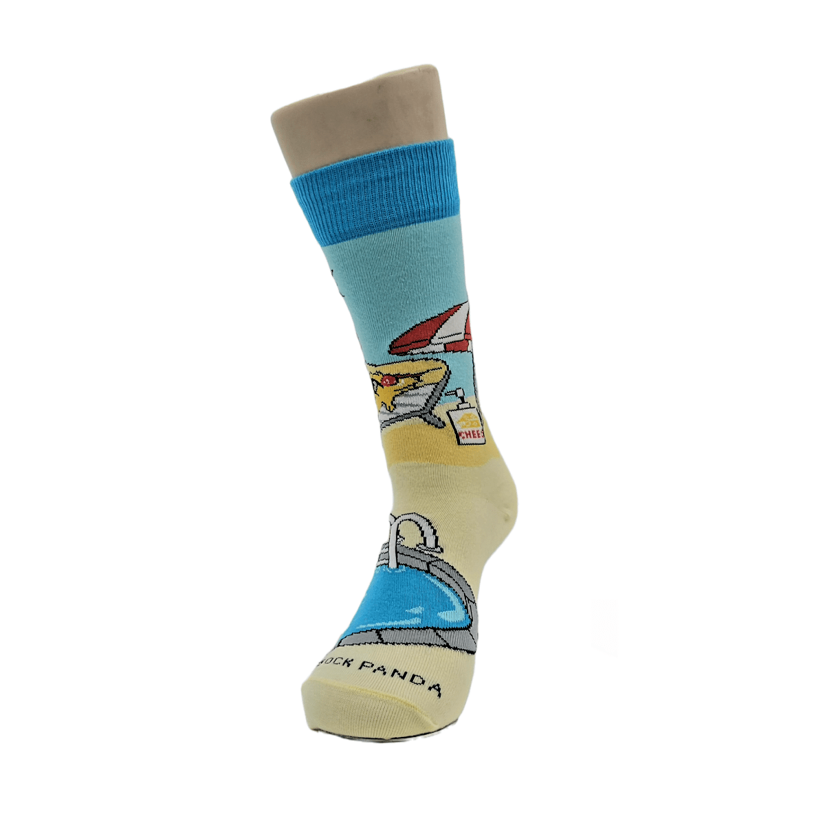 Pizza Baking in the Sun Socks from the Sock Panda (Adult Small - Shoe Sizes 2 - 5)