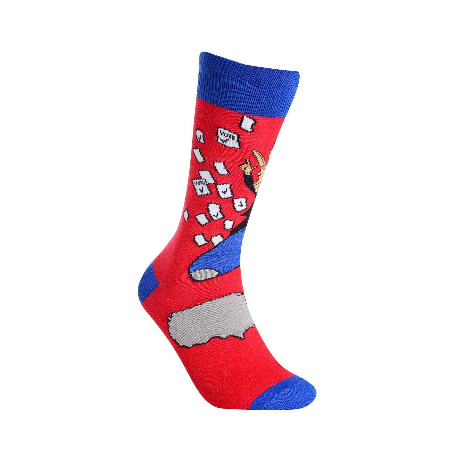 Political Humor Socks (Left vs. Right) from the Sock Panda
