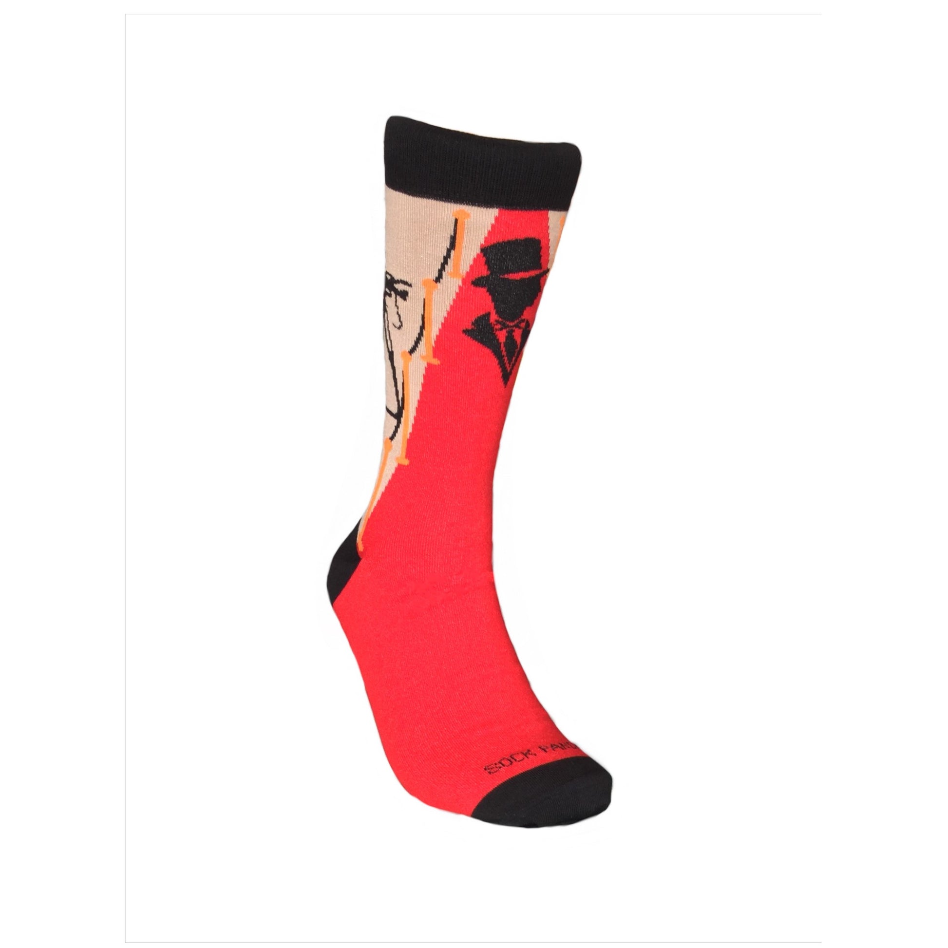 Red Carpet Socks from the Sock Panda