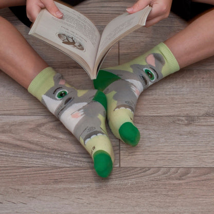 Reggie the Rhino Socks (Ages 3 - 7)