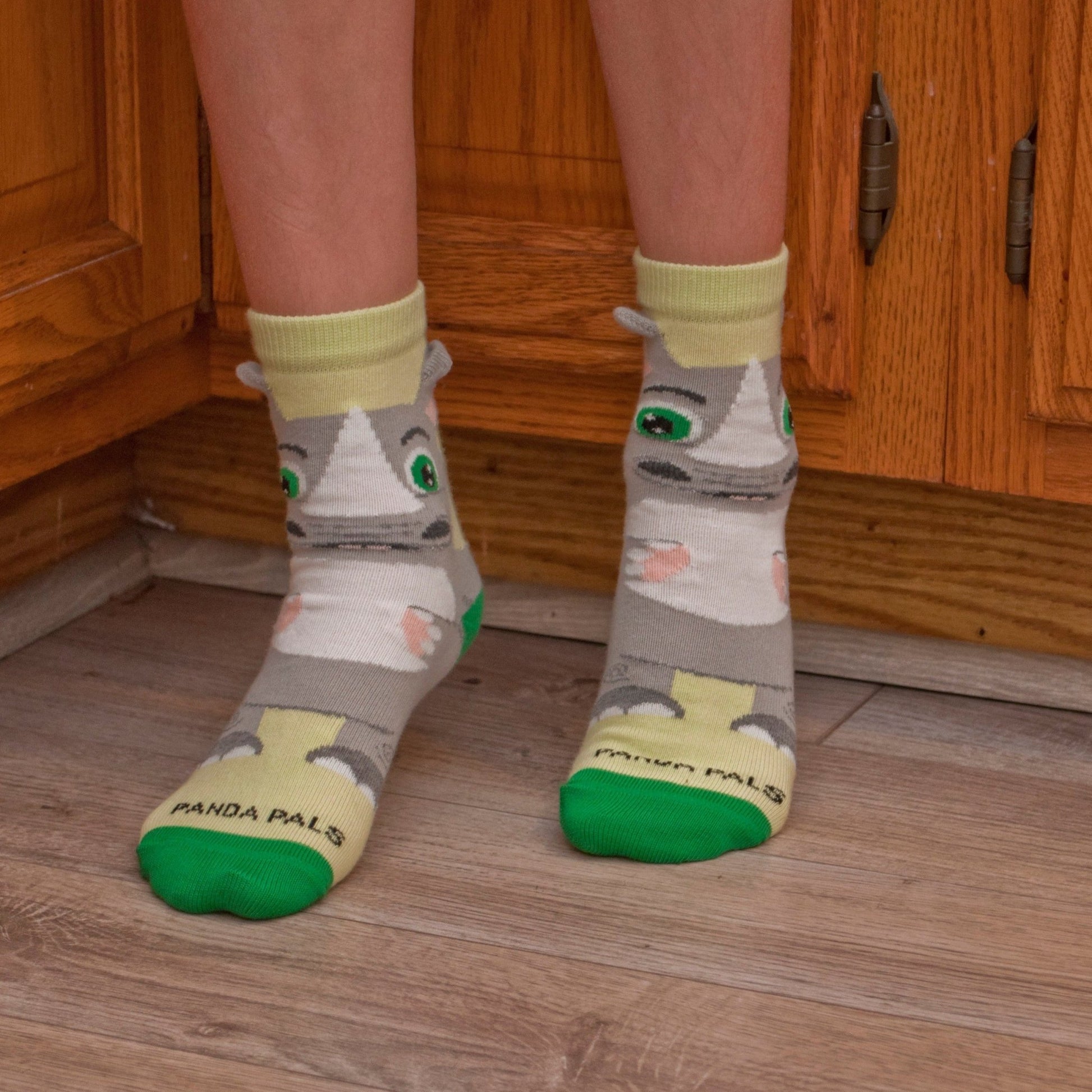 Reggie the Rhino Socks (Ages 3 - 7)