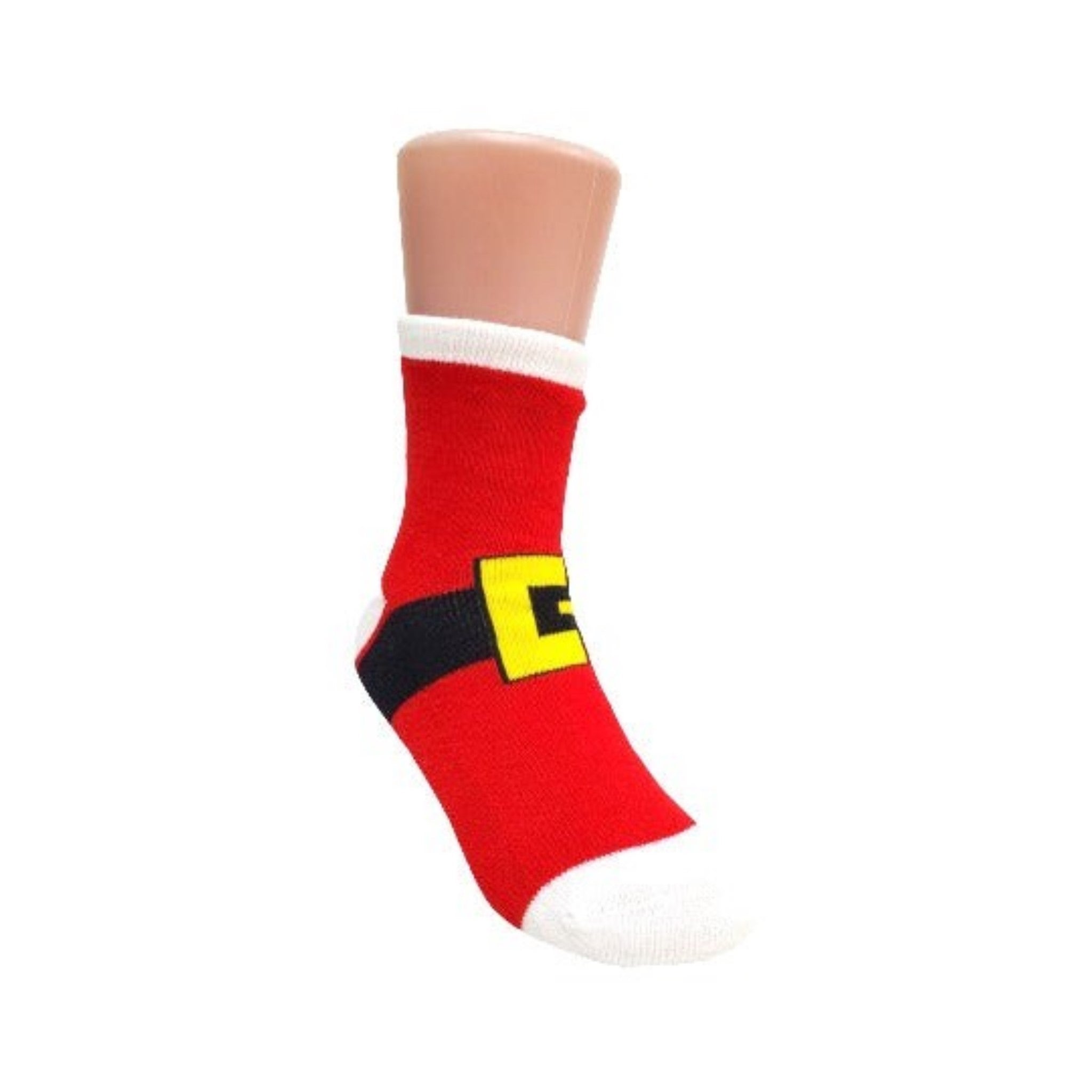 Santa's Belt Socks for Kids (Ages 6 mo. to 7 yr)