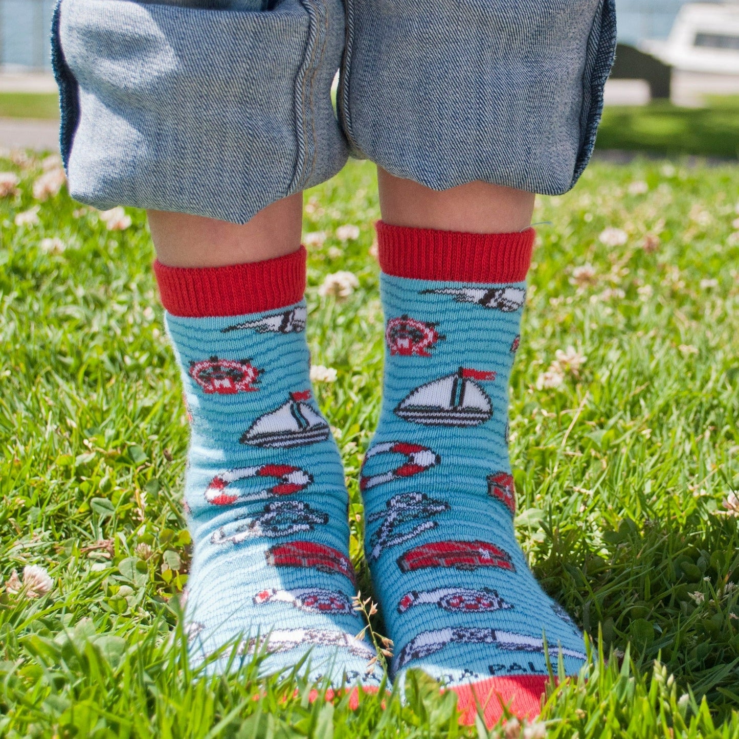 Sea Adventure Socks (Two Colors) - Kids Socks (Ages 3 - 7)