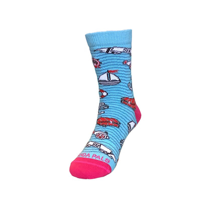 Sea Adventure Socks (Two Colors) - Kids Socks (Ages 3 - 7)
