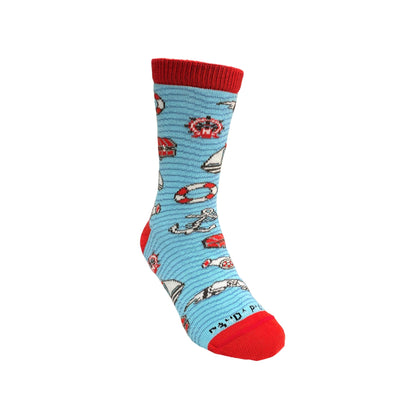 Sea Adventure Socks (Two Colors) - Kids Socks (Ages 3 - 7)
