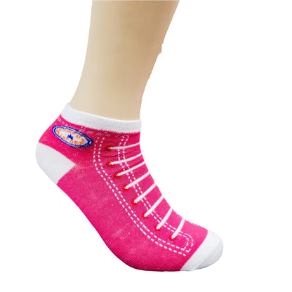 Sneaker Pattern Ankle Socks (Adult Medium - Women's Shoe Sizes 5 - 10)