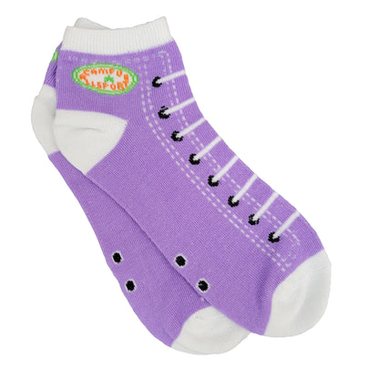 Sneaker Pattern Ankle Socks (Adult Medium - Women's Shoe Sizes 5 - 10)