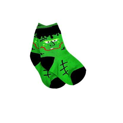 Spooky Halloween Kids Socks (Ages 1 - 2 Non - Skid) or (Ages 3 - 5, 5 - 7)