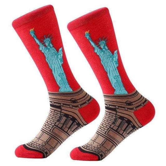 Statue of Liberty Sock