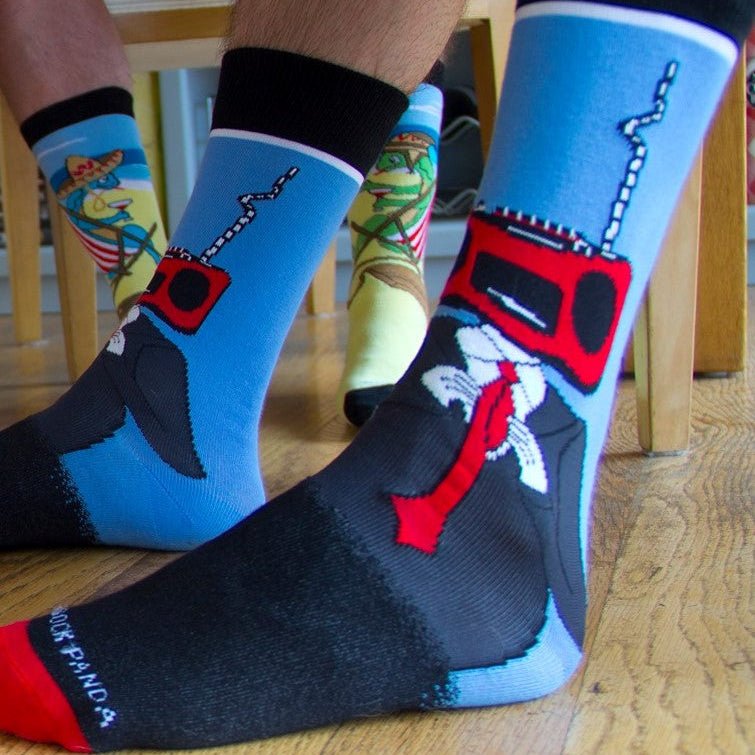 Stereo Head Socks from the Sock Panda (Adult Large)