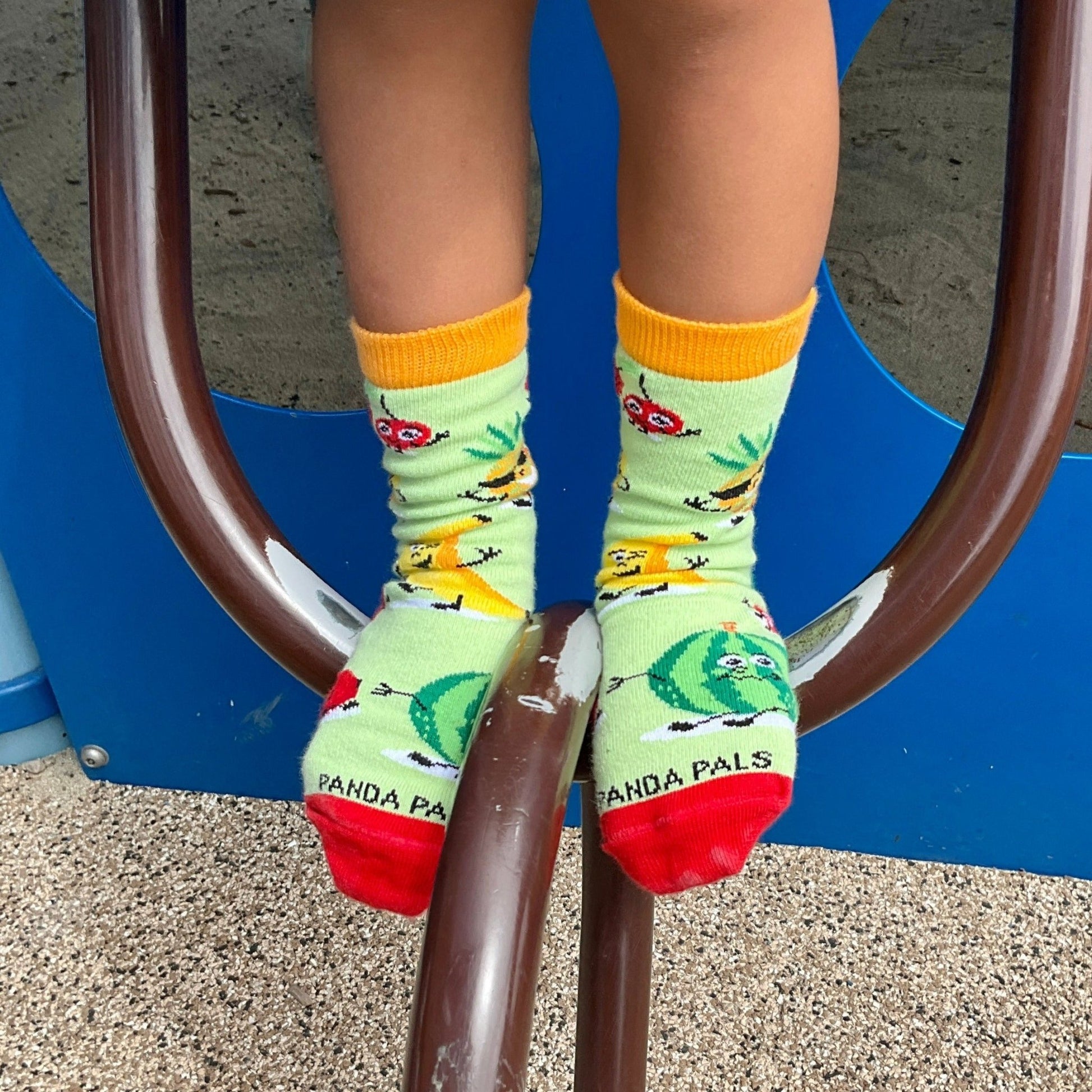 Super Happy Fruit Pattern Socks from the Sock Panda (Ages 3 - 7)