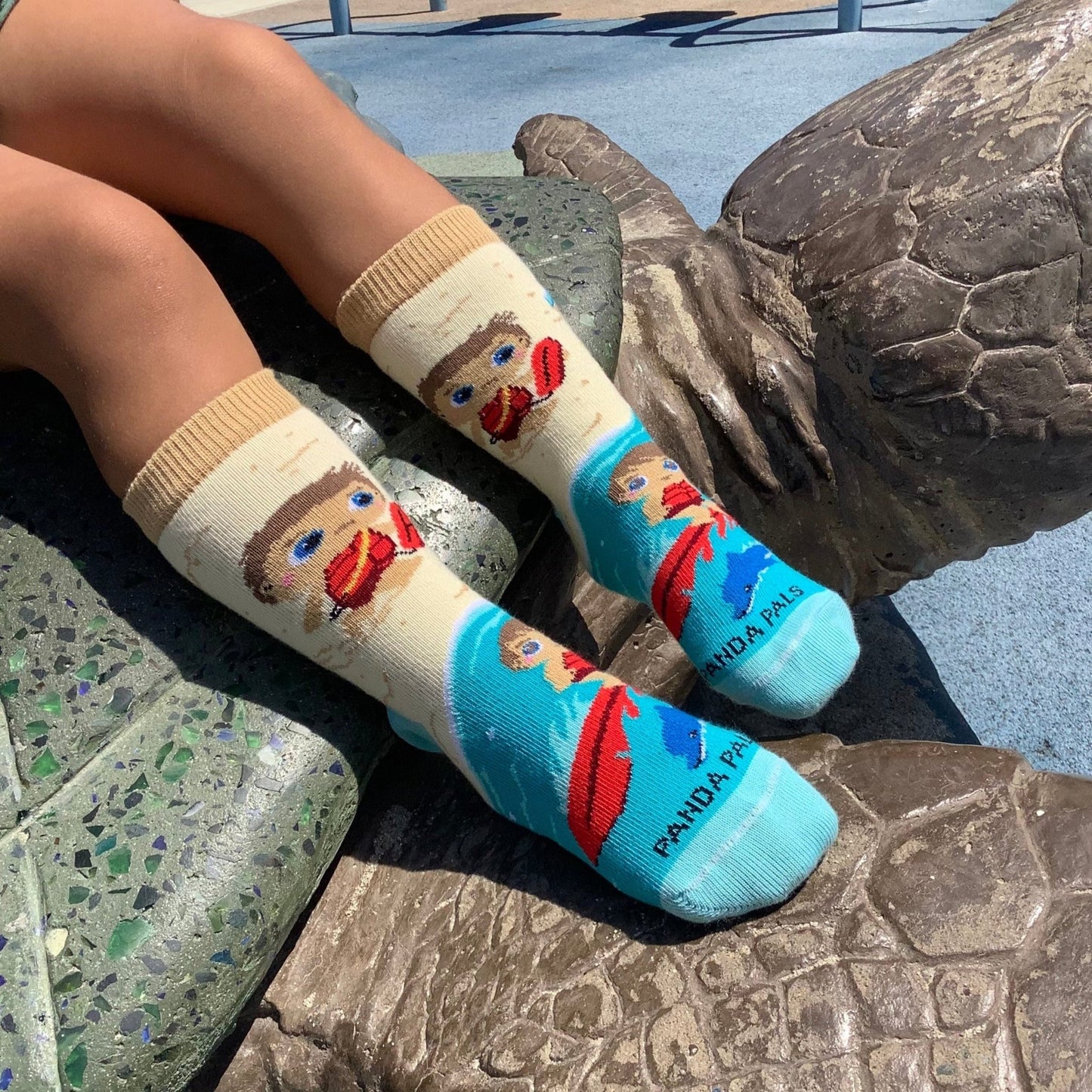 The Hero The "Lifeguard" Socks (Ages 3 - 7) from the Sock Panda