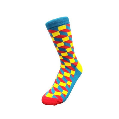 Three Dimensional (3D) Patterned Socks from the Sock Panda (Adult Medium - Women's Shoe Sizes 5 - 10)