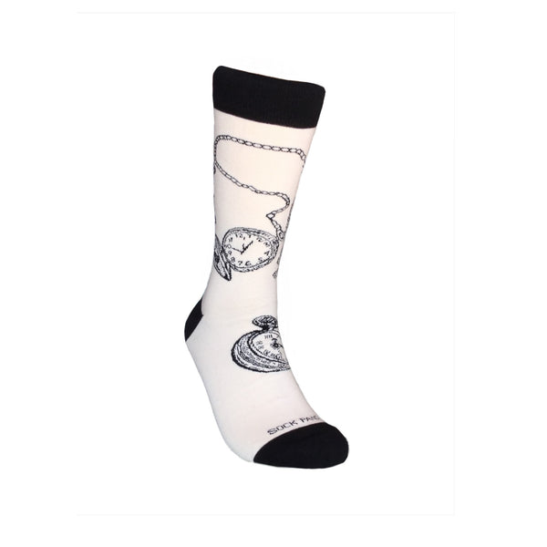 Classic Pocket Watch Socks from the Sock Panda