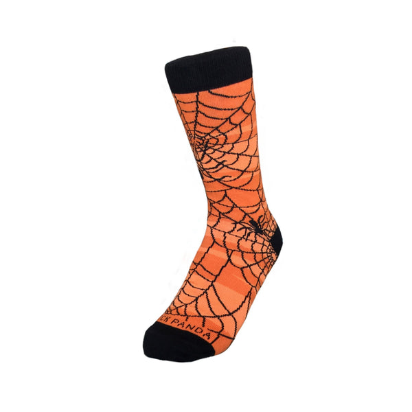 Fantastic Intricate Spiderweb Pattern Socks (With Spider)