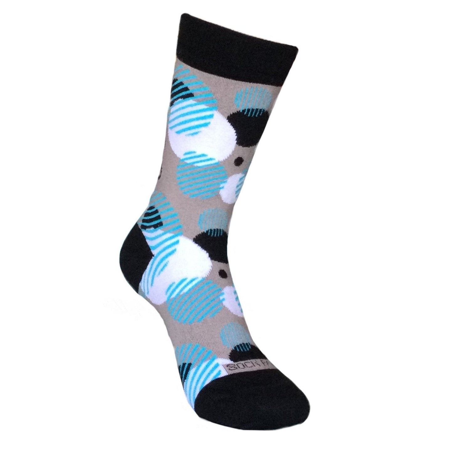 Unique Bubble Circle Pattern Socks from the Sock Panda