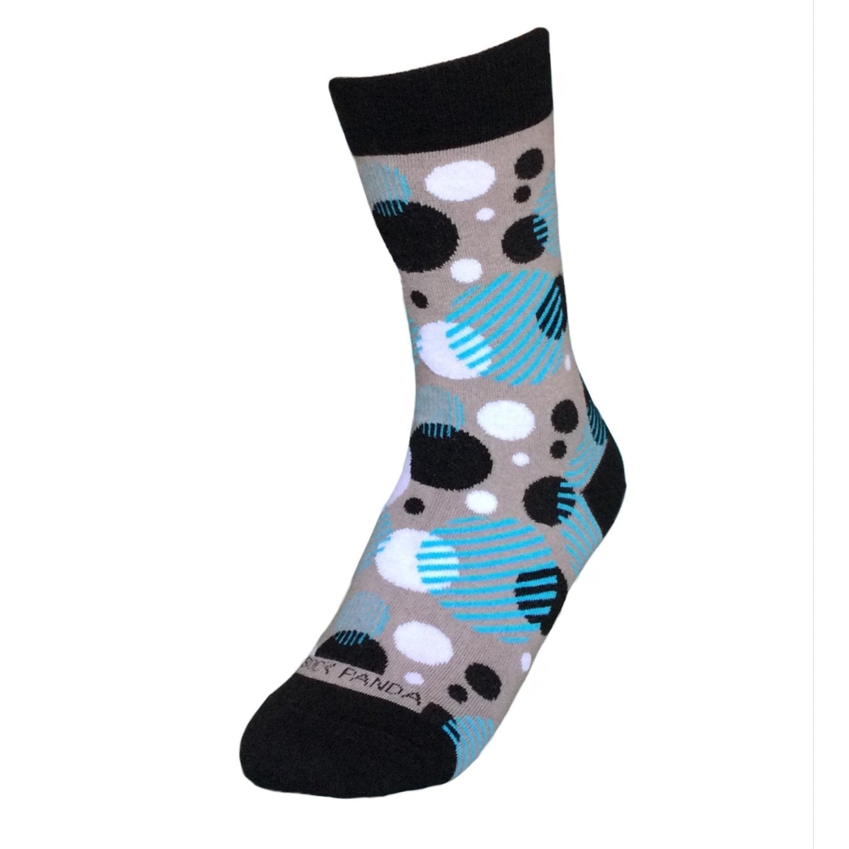 Unique Bubble Circle Pattern Socks from the Sock Panda