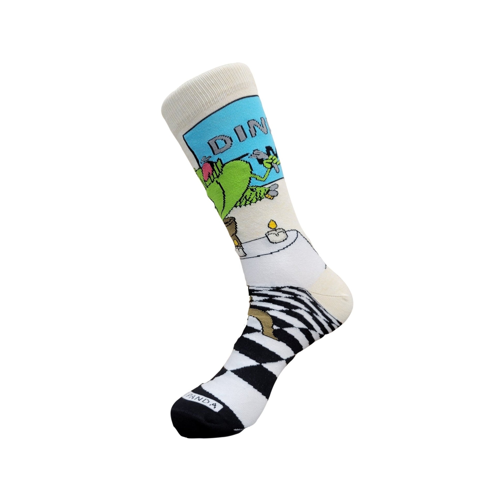 Venus Flytrap Socks from the Sock Panda (Adult Large - Men's Shoe Sizes 8 - 12)