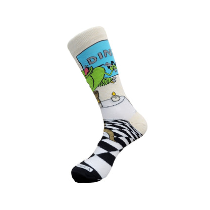 Venus Flytrap Socks from the Sock Panda (Adult Large - Men's Shoe Sizes 8 - 12)