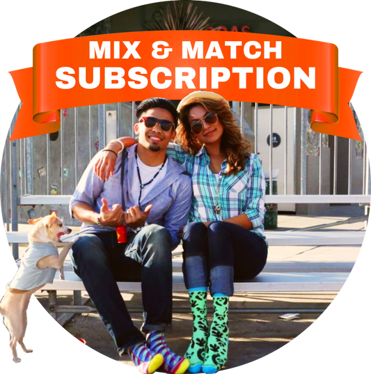 (Hers and His Sized or They) Mixed Sock Subscription