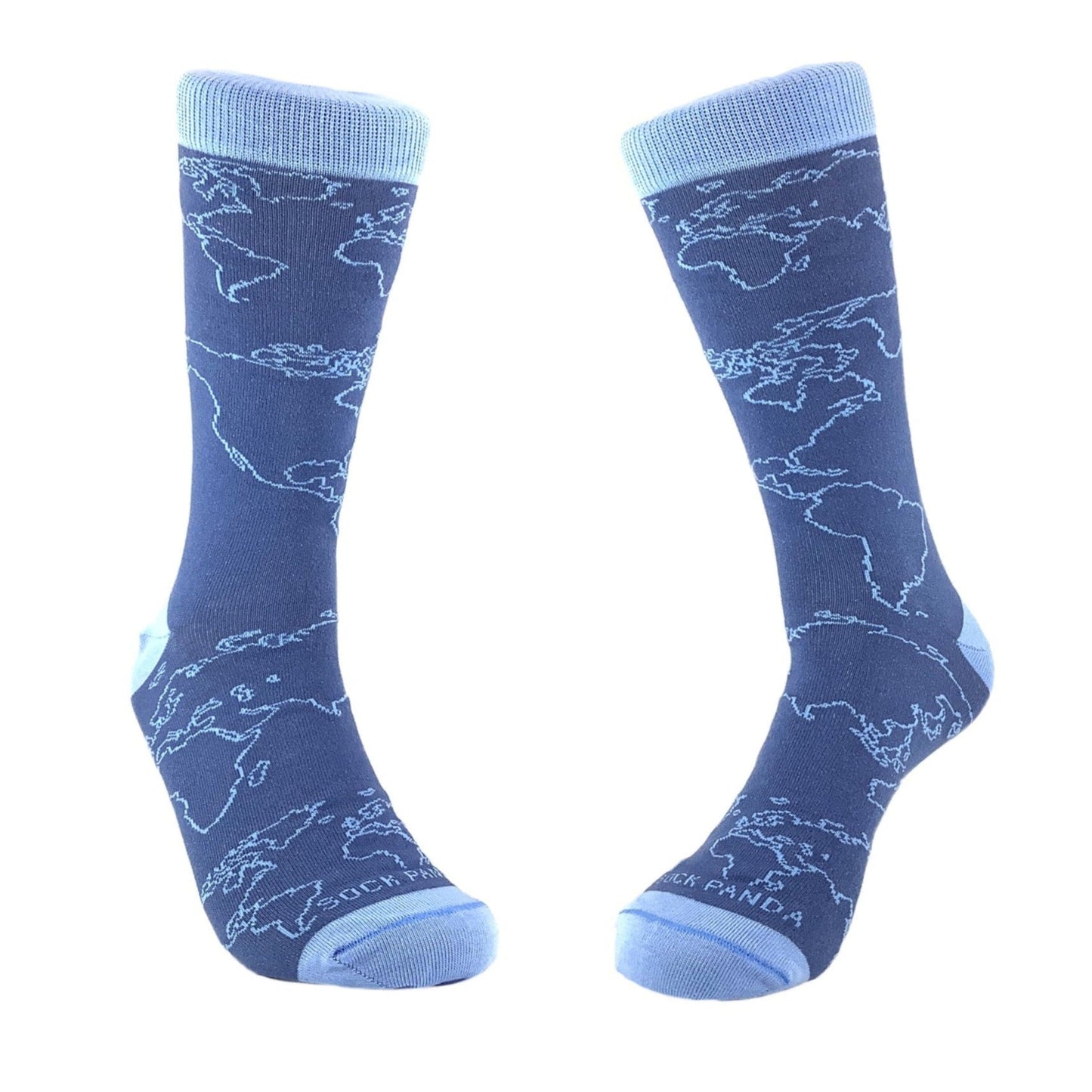 World Map Socks (We Are All In This Together) from the Sock Panda